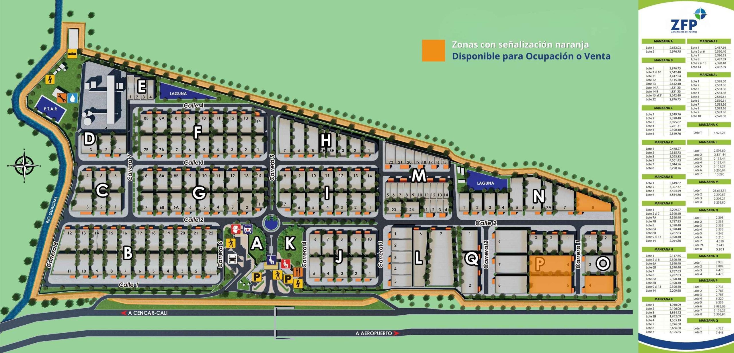 Mapa Ocupación o Venta Esp